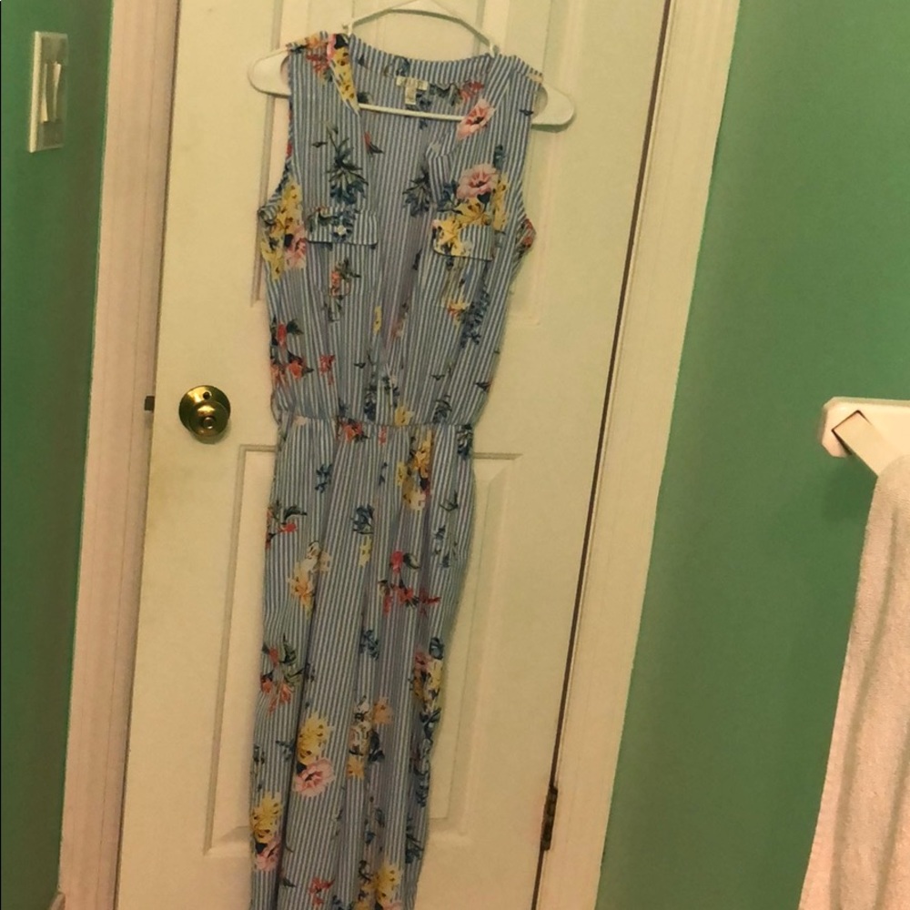 Floral jumpsuit